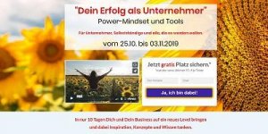 Dein erfolg als Unternehmer Online-Kongress