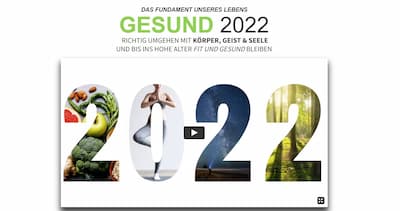 Gesund 2022 Online-Kongress header